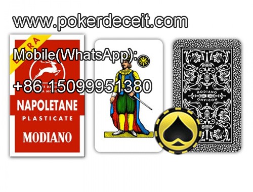 Italian Modiano Napoletane 9725 magic marked deck