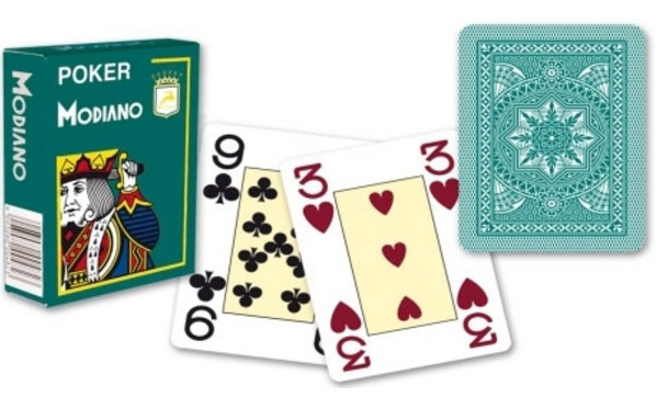 modiano poker index marked decks