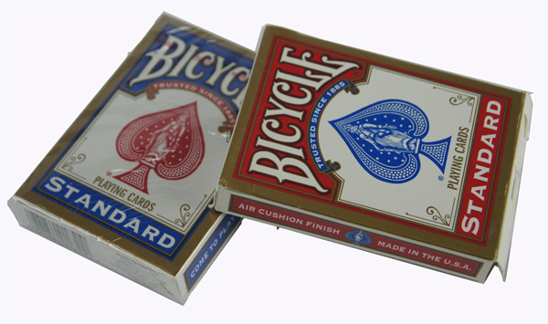 bicycle marked cards