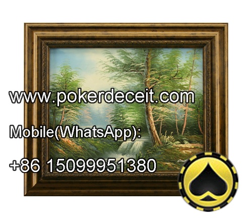 Wall Painting Playing Cards Scanning Camera